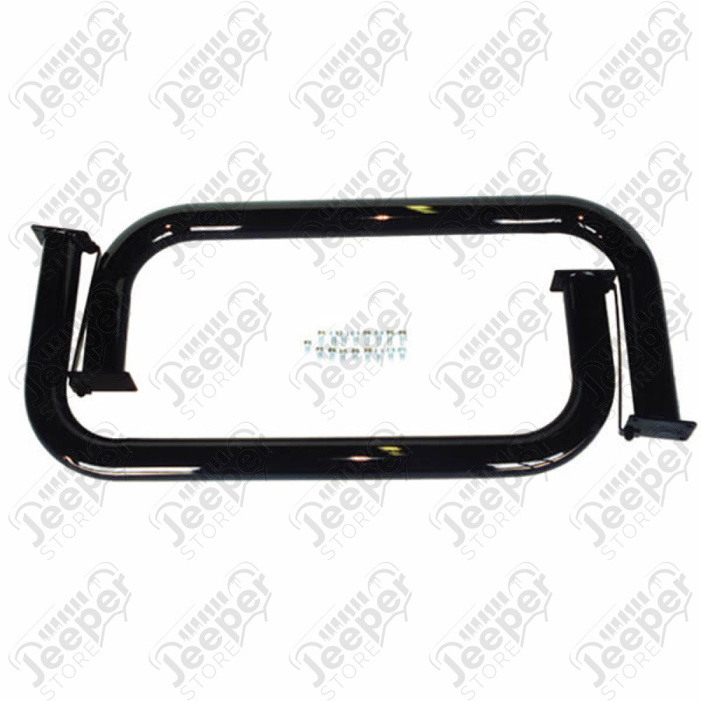 Marchepieds tubulaire acier noir - Jeep CJ7 - 11504.03