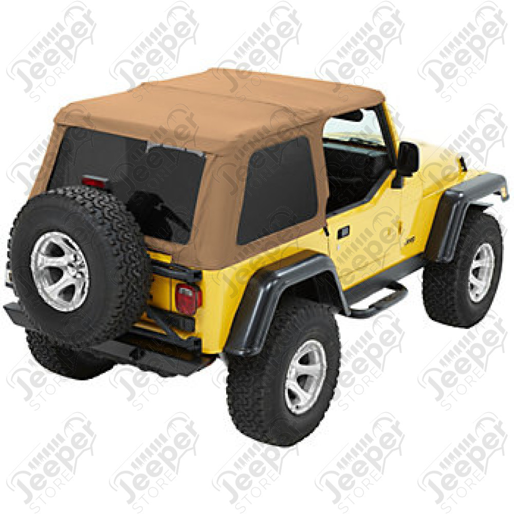 Bâche complète Trektop NX Slantback - Couleur : Spice - Jeep Wrangler TJ