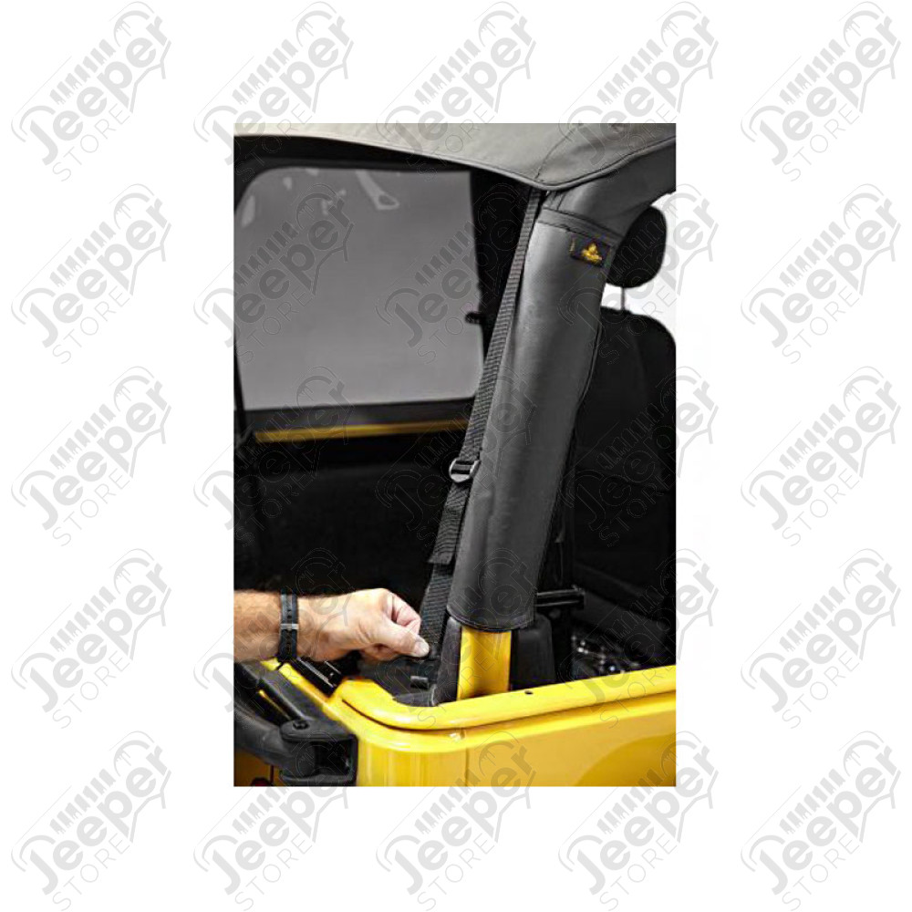Bache complète "Trektop NX" - Couleur : Black - Wrangler JK Unlimited (4 portes) - 56853-35
