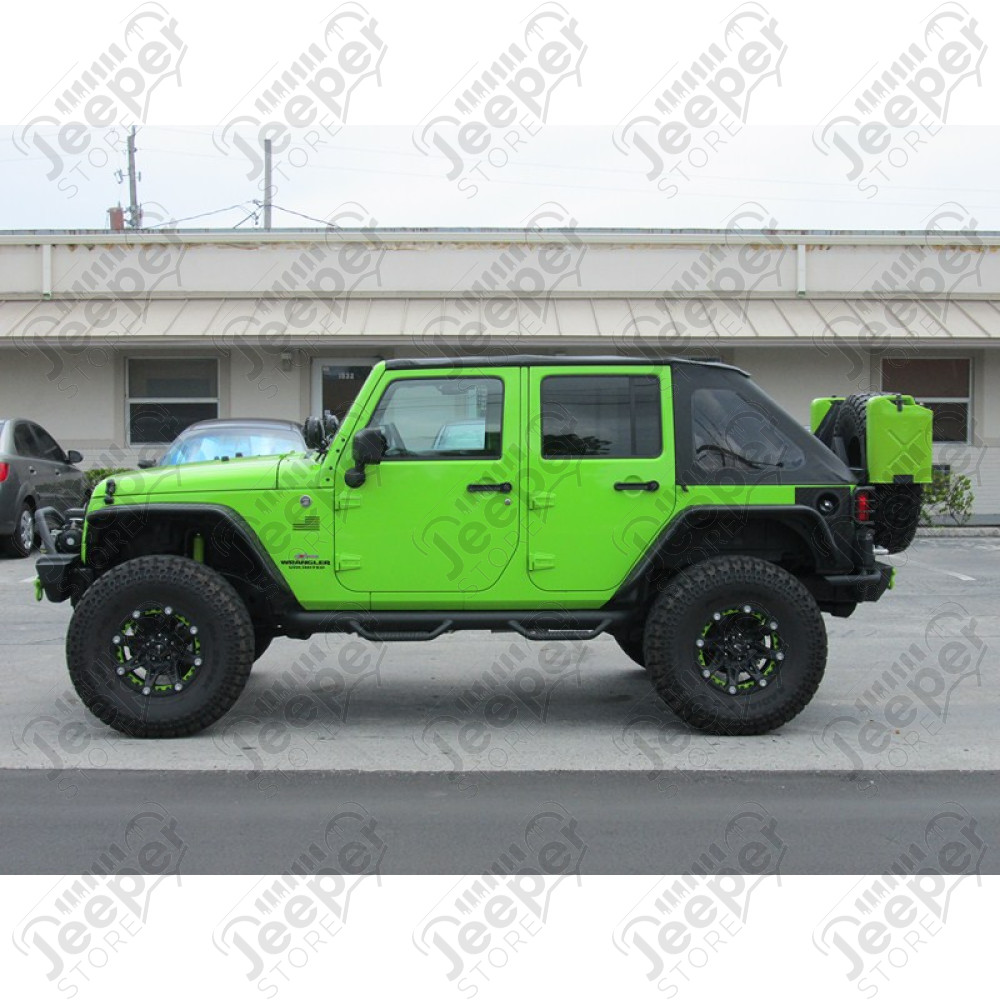 Bache complète "Trektop NX" - Couleur : Black - Wrangler JK Unlimited (4 portes) - 56853-35