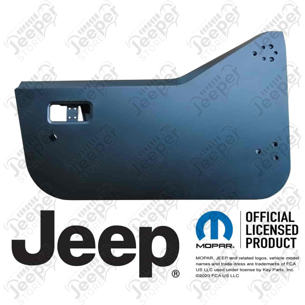 Panneau extérieur nu de demi porte droite pour Jeep Wrangler YJ
