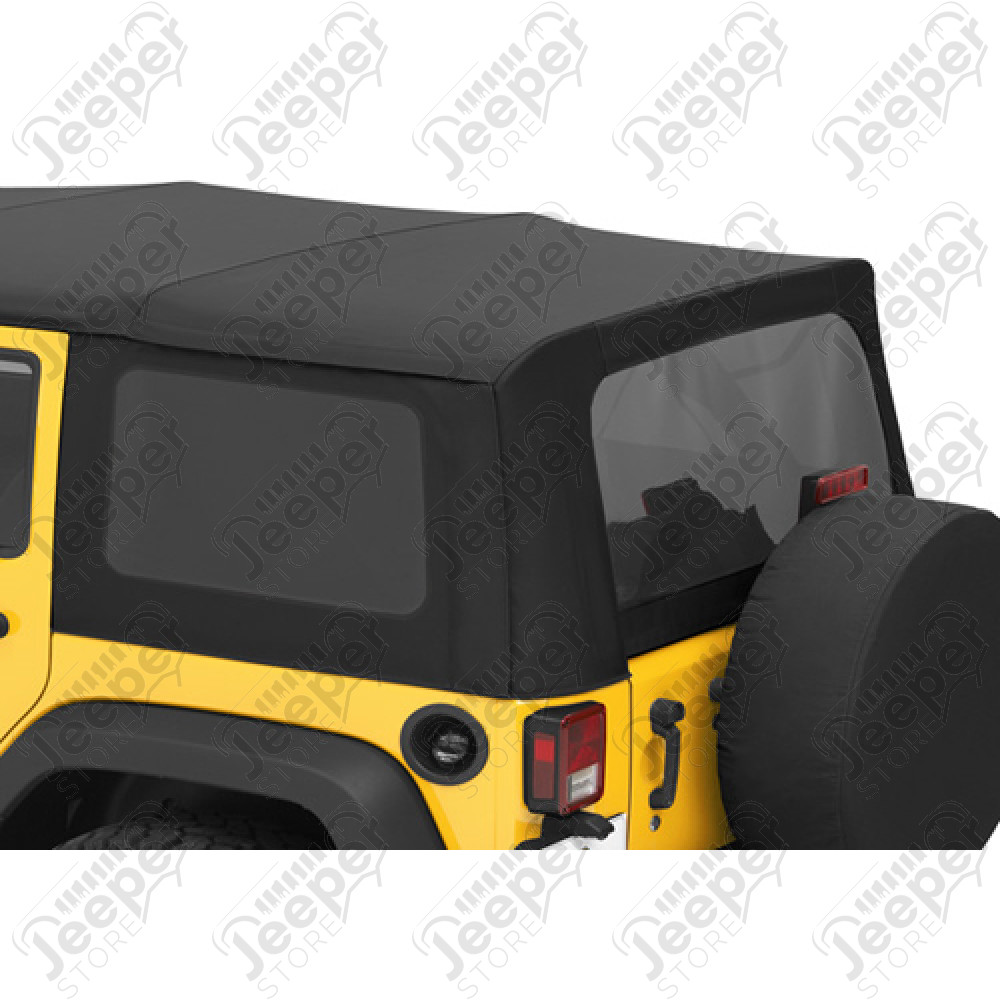 Kit de 3 fenêtres teintées - Couleur: Black Diamond - Wrangler JK Unlimited (4 portes) - 58130-35