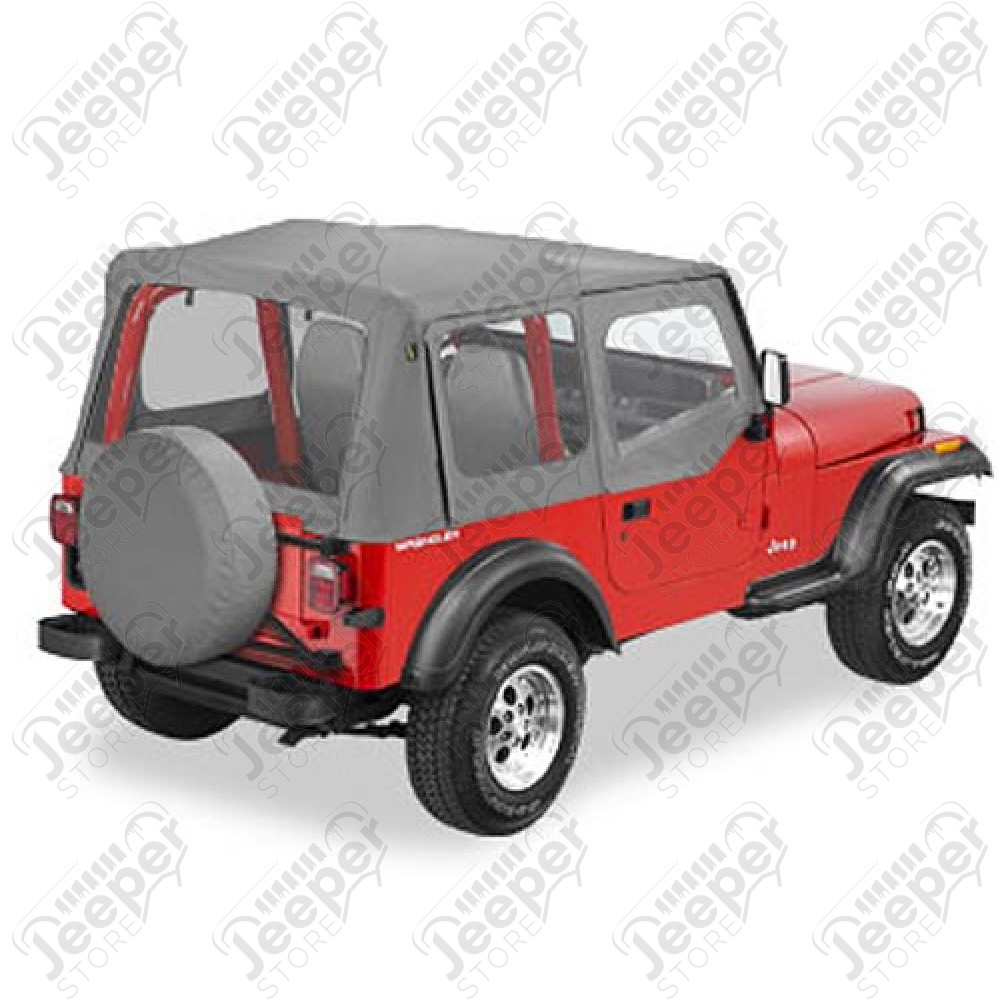 Bâche de rechange - Couleur : Charcoal - Jeep Wrangler YJ