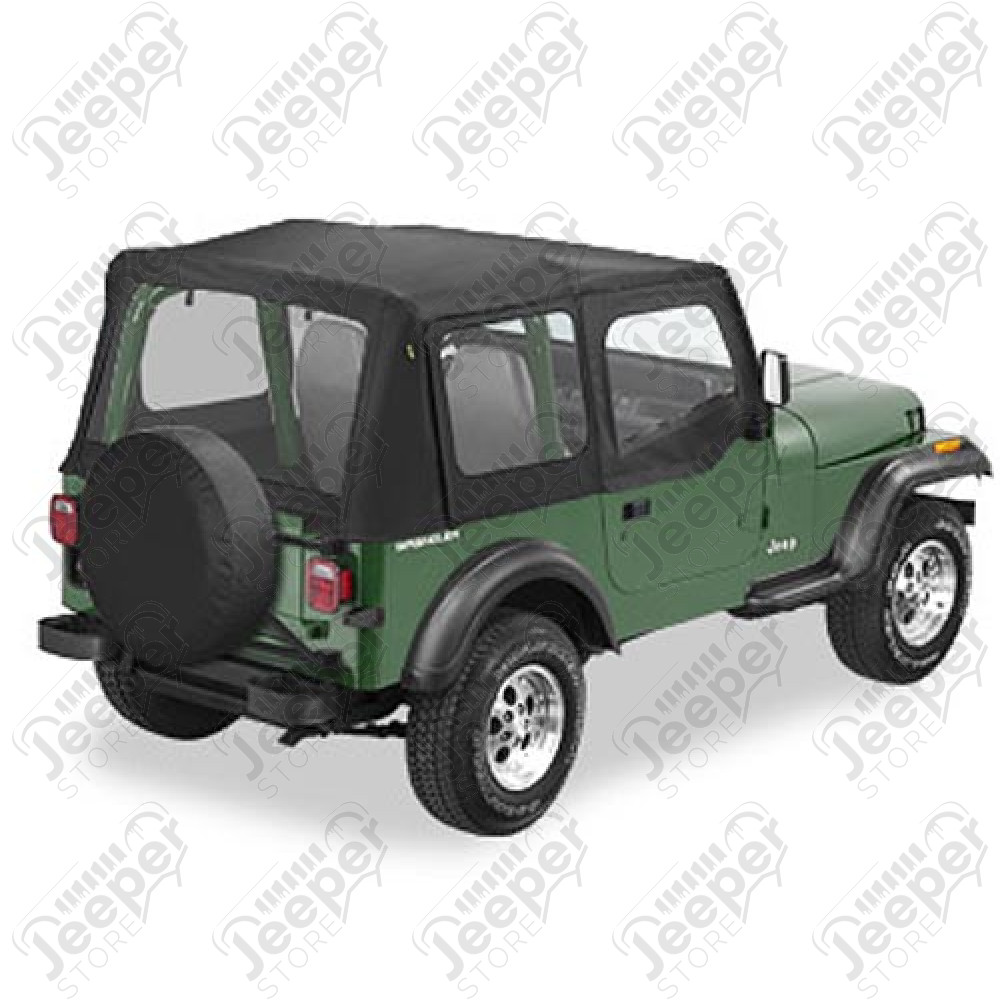 Bache de rechange, couleur: black denim, Wrangler YJ 