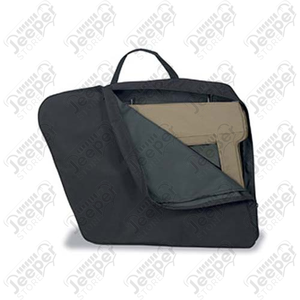 Sac de rangement pour haut de demi porte souple pour Jeep CJ, Wrangler YJ et TJ