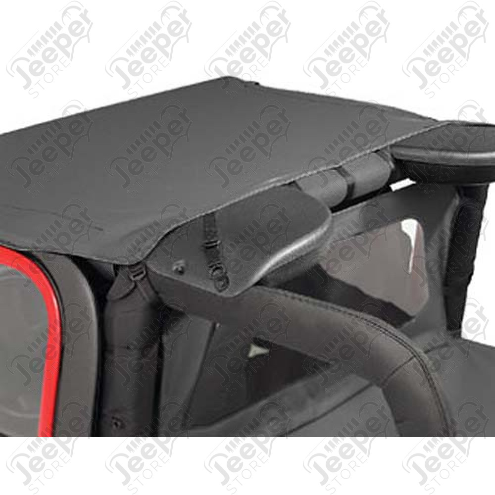 Bikini Header - Couleur : Black Diamond - Jeep Wrangler TJ