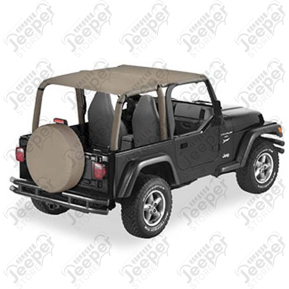 Bikini Header version Safari - Couleur : Dark Tan - Jeep Wrangler TJ