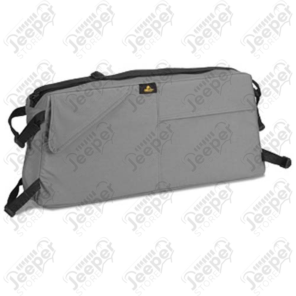 Sac de rangement latéral, Couleurs: Charcoal (gris) pour Jeep Wrangler YJ et TJ