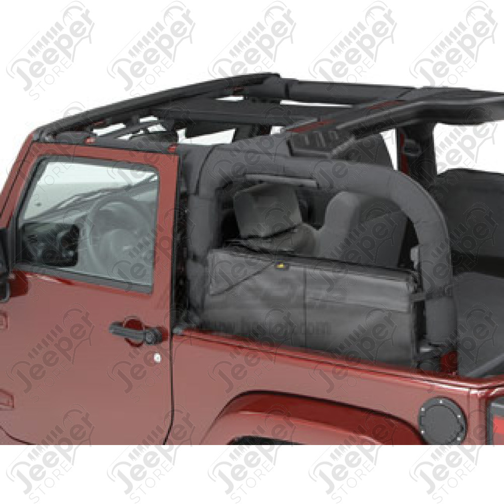 Sacs de rangement latéraux, couleur: Black Diamond, Jeep Wrangler JK