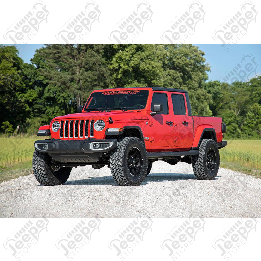 Kit réhausse +8.90cm (+3.5") avec cales pour Jeep Gladiator JT