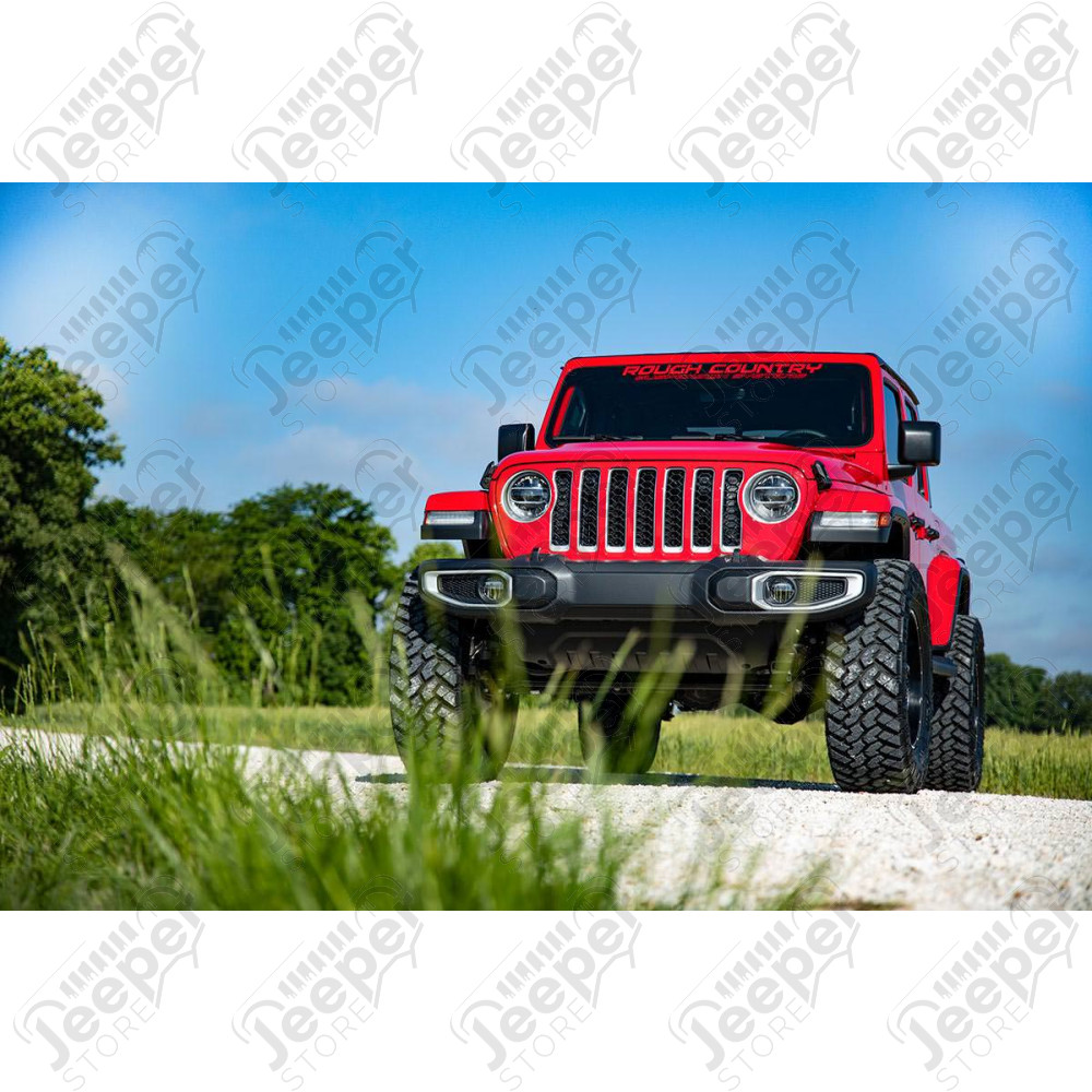 Kit réhausse +8.90cm (+3.5") avec cales pour Jeep Gladiator JT