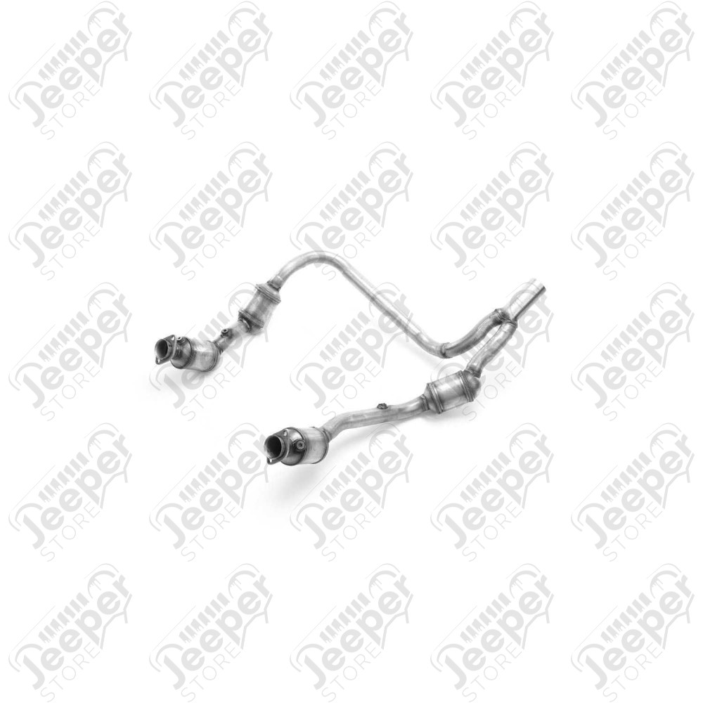 Sortie collecteurs avec catalyseurs en Y moteur 3.8L V6 essence - Jeep Wrangler JK - 52059930AG