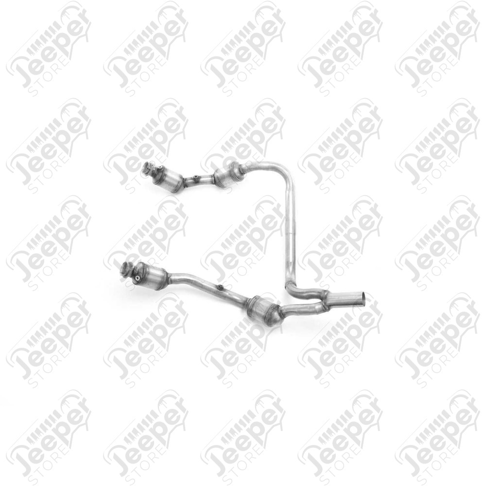 Sortie collecteurs avec catalyseurs en Y moteur 3.8L V6 essence - Jeep Wrangler JK - 52059930AG
