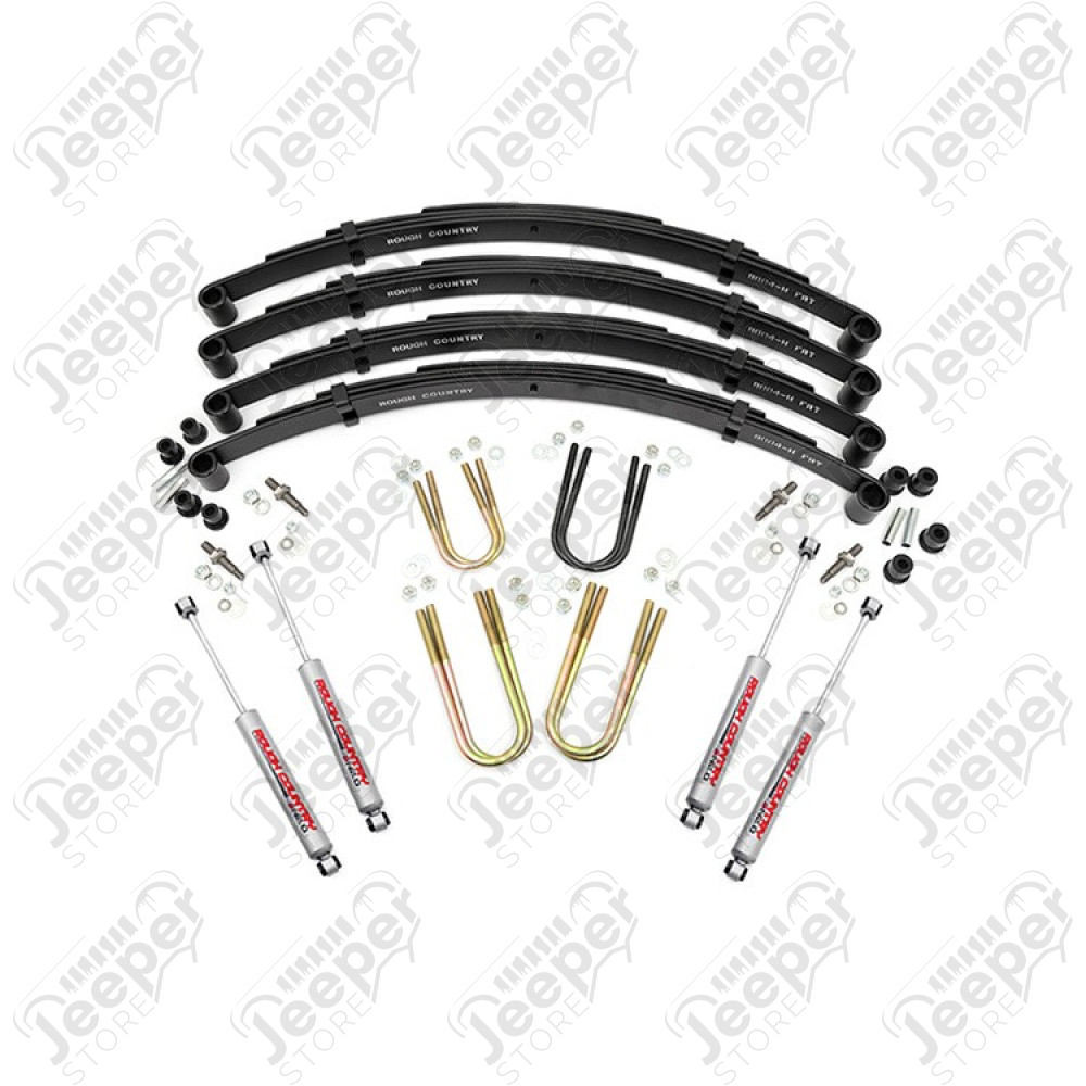 Kit réhausse +3'' (+7.62 cm) Rough Country - Jeep Wagoneer SJ - 645N2 / 645.20