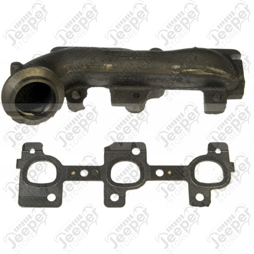 Collecteur d'échappement (sans joint) droit pour 3.7L V6 Jeep Cherokee Liberty KJ