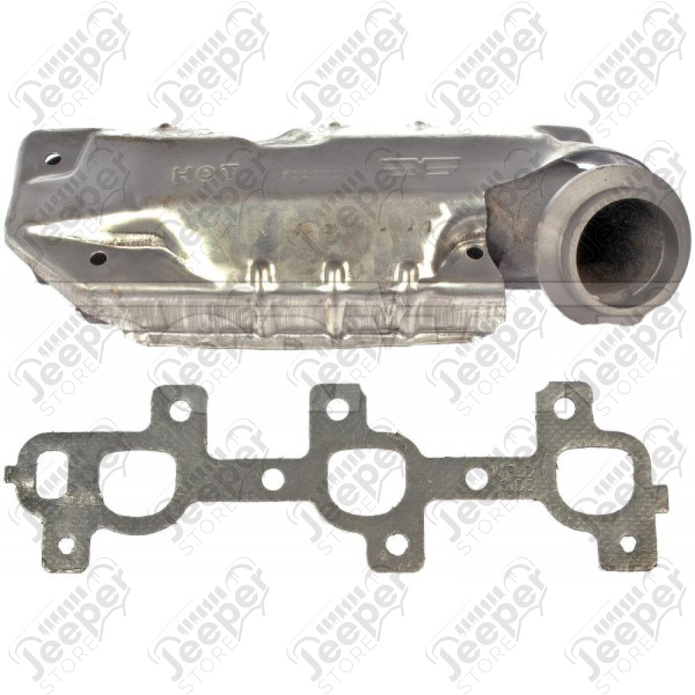 Collecteur d'échappement (sans joint) gauche pour 3.7L V6 Jeep Cherokee Liberty KJ