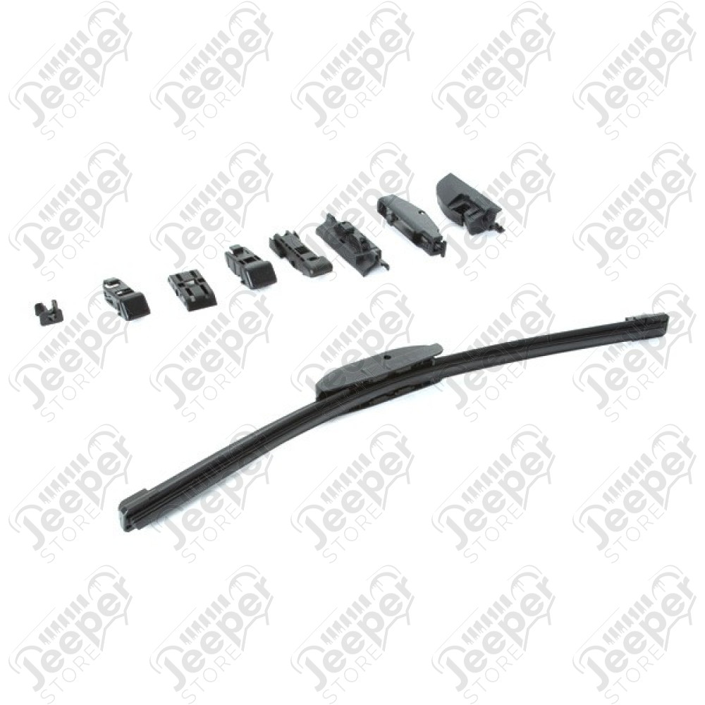 Balai d'essuie glace gauche ou droit (plat et vie prolongée) pour Jeep Wrangler JL