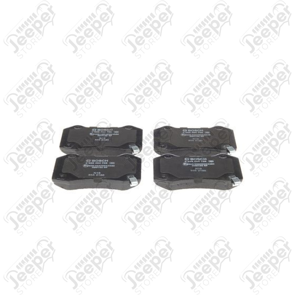 Kit de 4 plaquettes de frein arrière pour SRT8 - Jeep Grand Cherokee WL / WK2 - 68399102AB