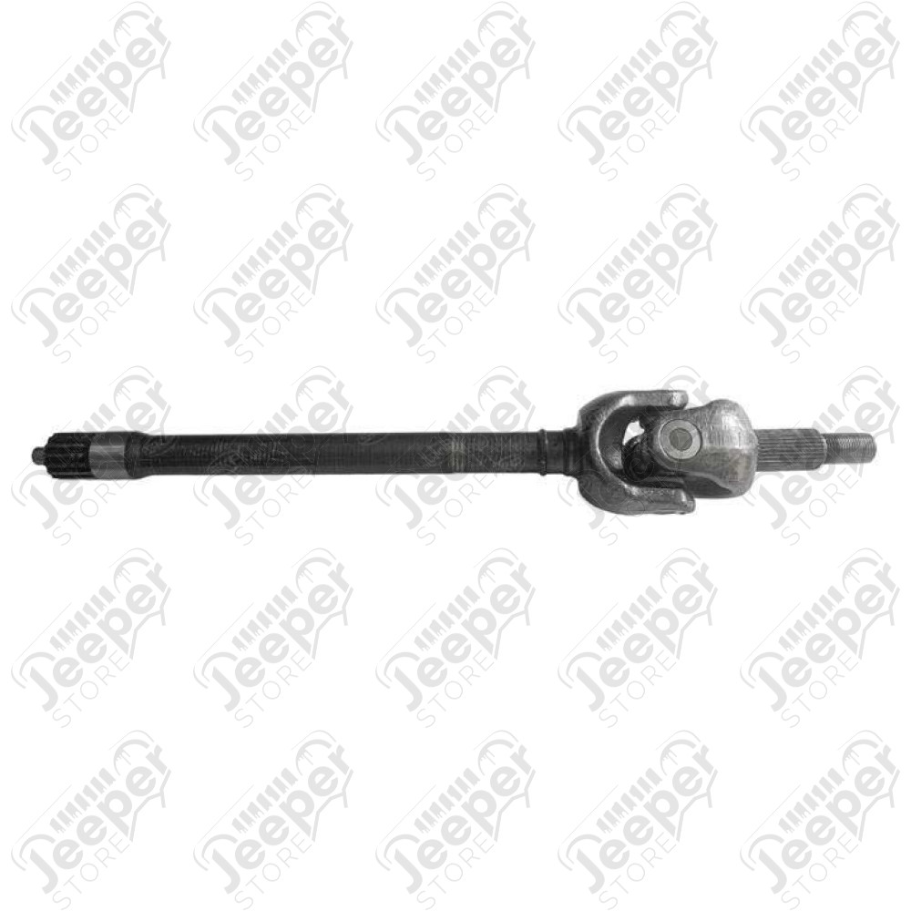 Arbre de roue (cardan) avant droit pour Dana 44 avec blocage Tru-lock (version Rubicon) pour Jeep Wrangler Gladiator JT - 68400738AA / 68400738 / CR-68400738AA / 0163.35 / SK68400738AA / NPW-CH-181