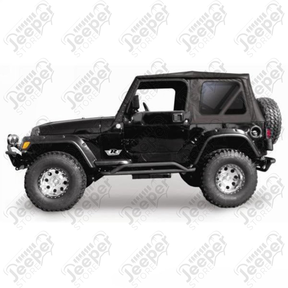Bâche complète Soft-Top couleur : noir - Jeep Wrangler TJ - 68735 / CT20335 / 13783.35