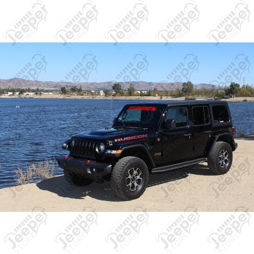 Kit de marchepieds noir - Jeep Wrangler JL Unlimited (4 portes) - GR69450673T