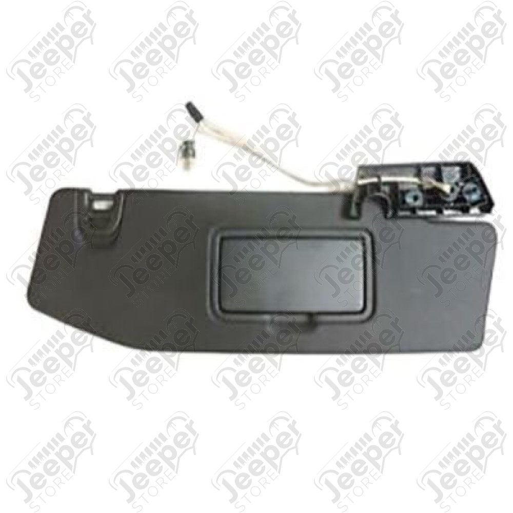 Pare soleil avant droit avec miroir et éclairage pour Jeep Wrangler JL - 6CD23TX7AL
