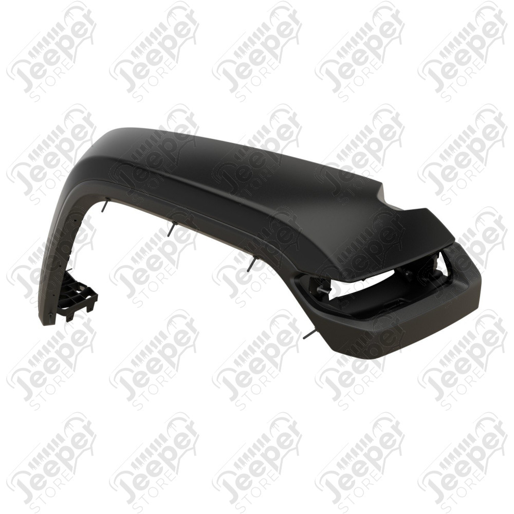 Élargisseur d'aile avant droit (couleur noir, non lisse) pour Jeep Wrangler JL et Gladiator JT (Version Rubicon US) - 0837.31US / 6CE82TZZAH / 6CE82TZZ / 68585462AB / 68585462 / 68585462AA / 6CE82TZZAG / 6CE82TZZAF / 6CE82TZZAE / 6CE82TZZAD / 6CE82TZZAC /