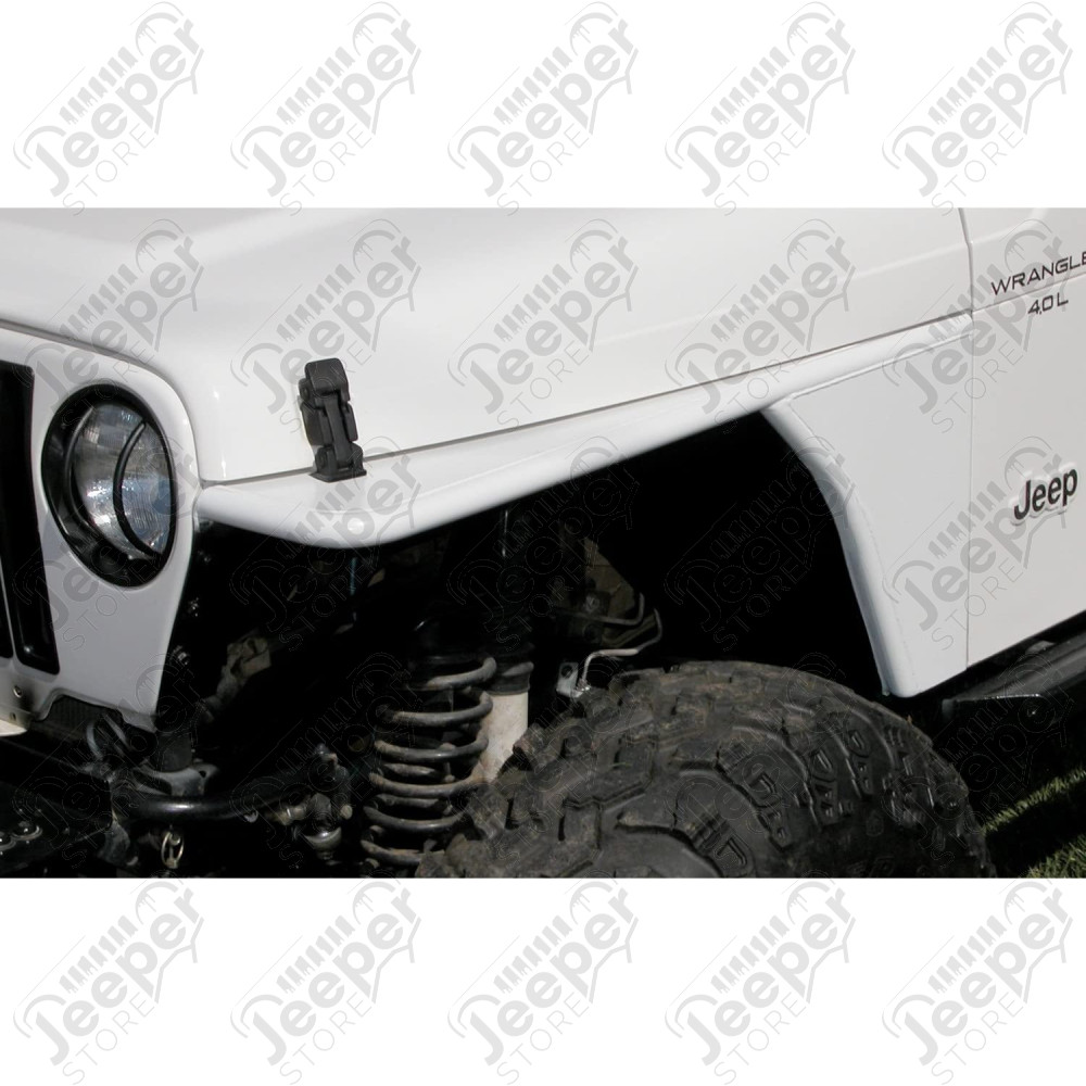 Kit ailes plates acier avant "Rock Crawler" Rugged Ridge RRC - Jeep Wrangler TJ - 12004.53