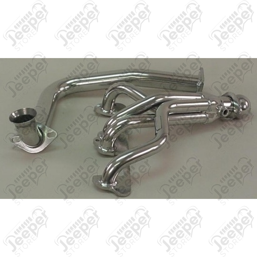 Collecteur inox (4 en 1) avec tubulure et joint 2.5L essence multi points pour Jeep Wrangler YJ