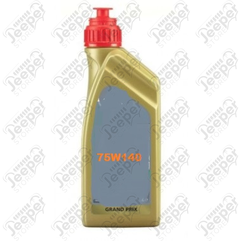 Huile de pont 75W140 LS semi synthétique pour pont à glissement limité 1L pour Jeep - 68218657AB / 68083381AA / 68449546AA