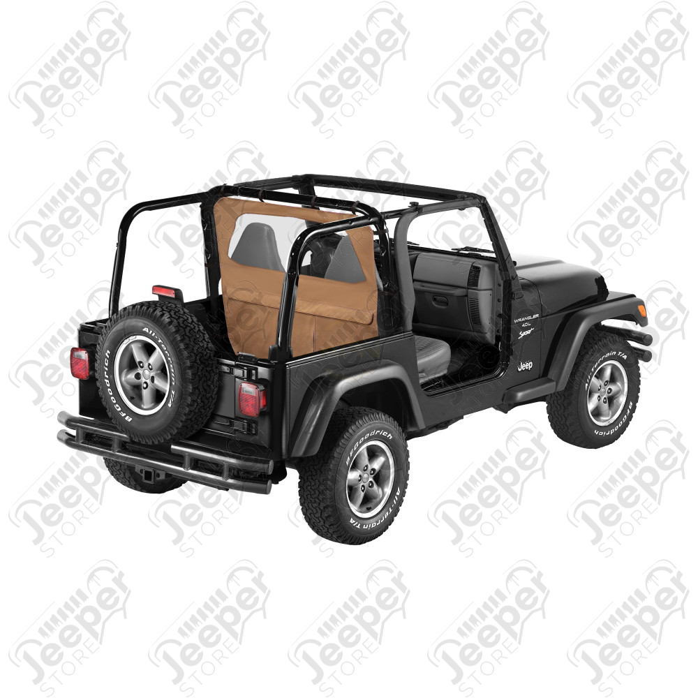 Rideau coupe vent "Windjammer" - Couleur : Spice - Jeep Wrangler TJ - 80030-37
