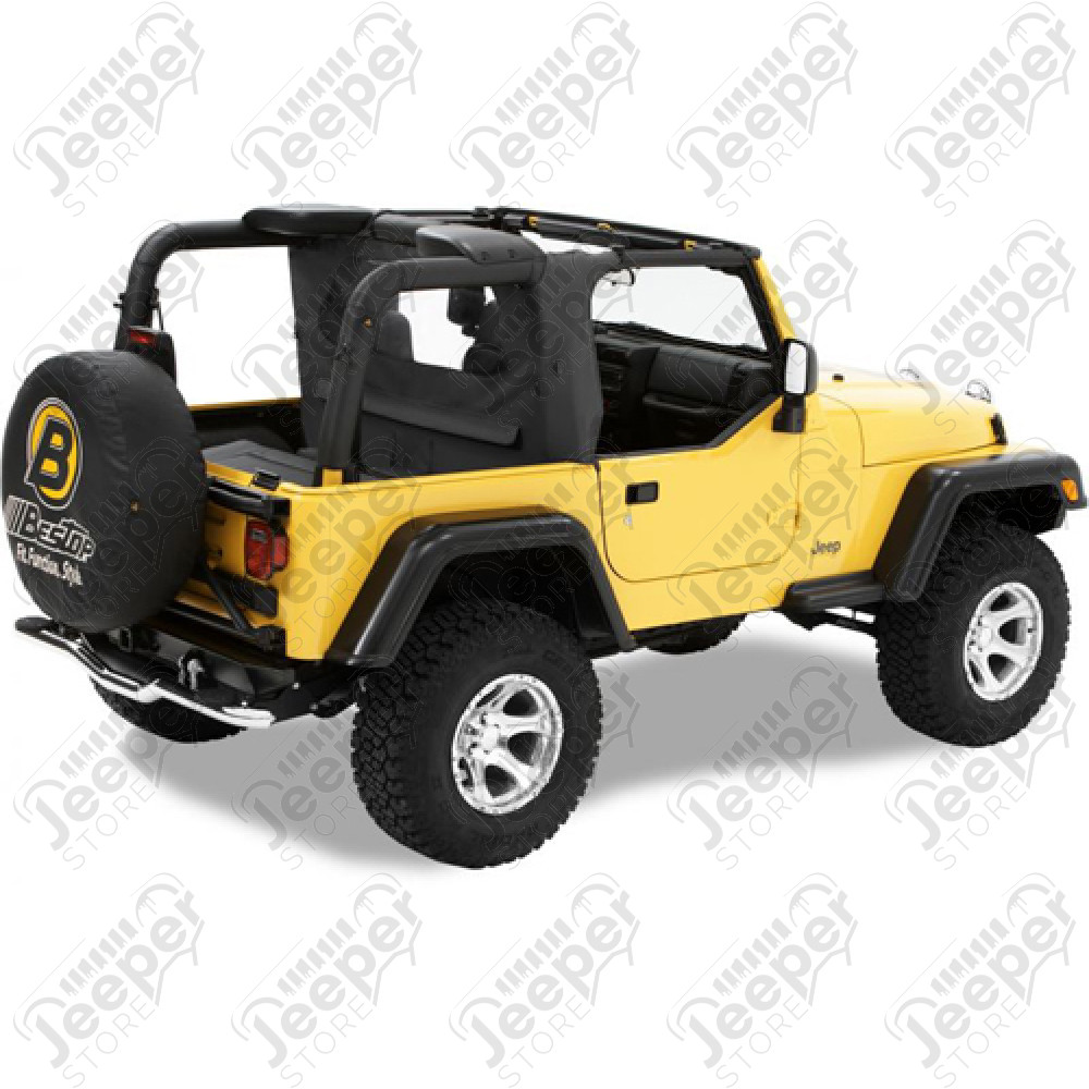 Windjammer Wrap Around - Couleur : Noir - Wrangler TJ - 80033-15