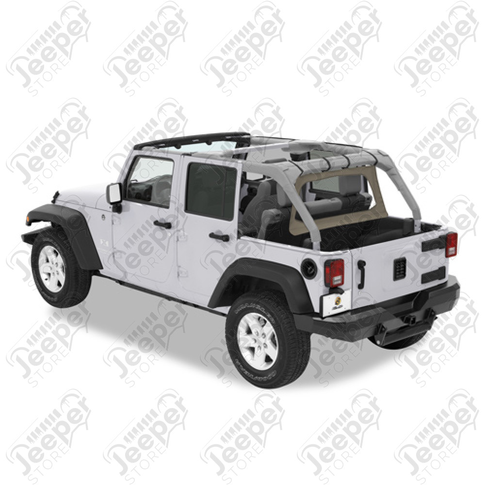 Windjammer - Couleur : Khaki Diamond - Jeep Wrangler JK Unlimited (4 portes) - 80039-36