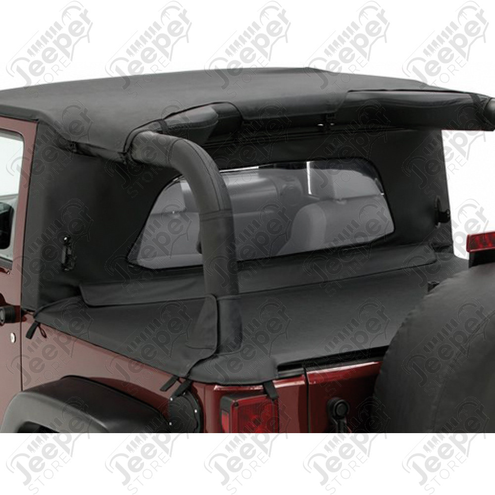 Windjammer Wrap Around - Couleur : Noir - Wrangler JK (2 portes) - 80041-35