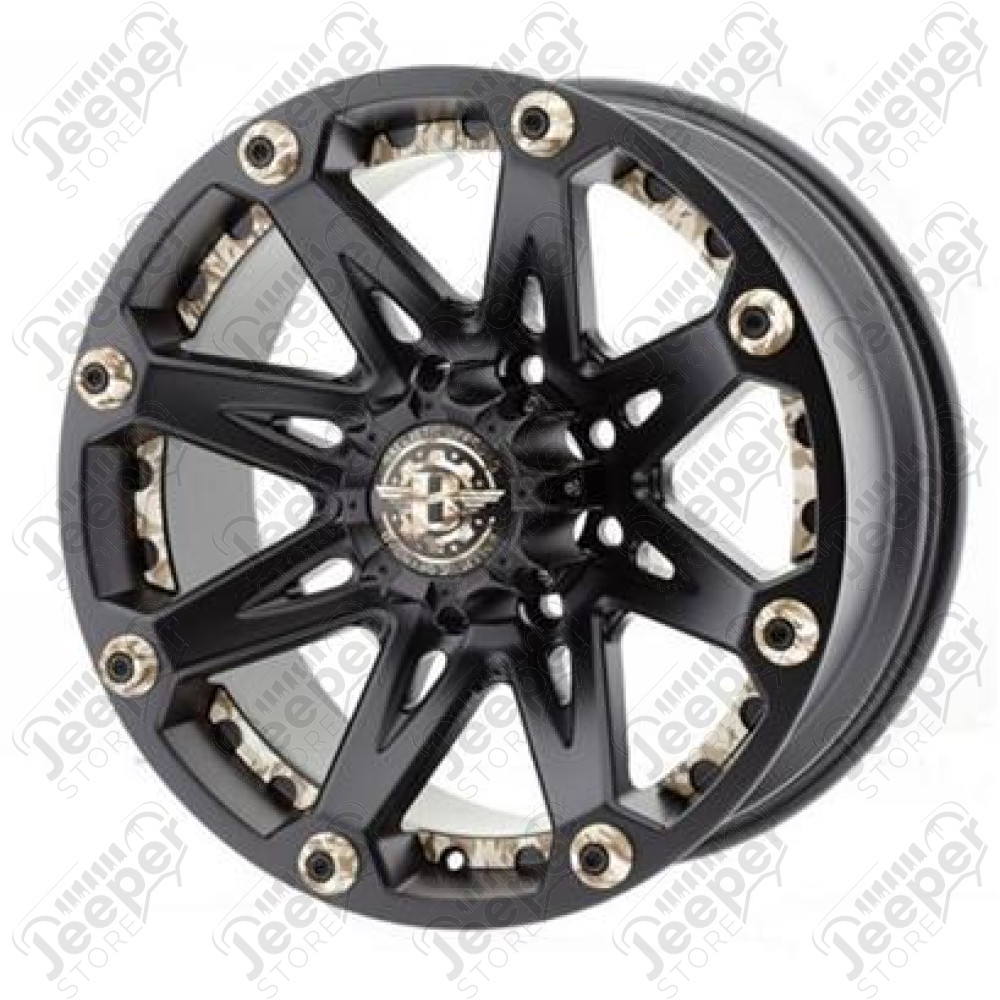 Jante alu Ballistic 814 (noir) 9x17 / 5x114.3 / ET: -12 - 814790545-12FB-CM / 8147NFBCMO - Jante Alu 17 pouces