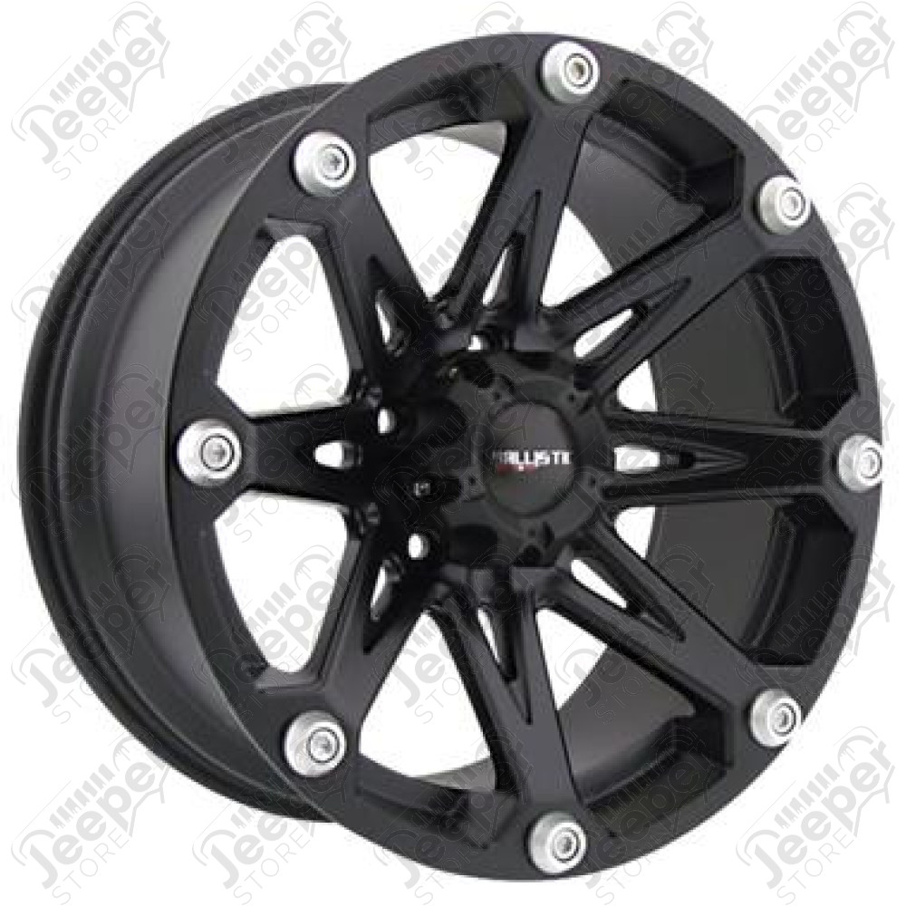 Jante alu Ballistic 814 Noir 9x17 / 5x114.3 / ET: -12 - 814790545-12FB / 8147NFBA - Jante Alu 17 pouces