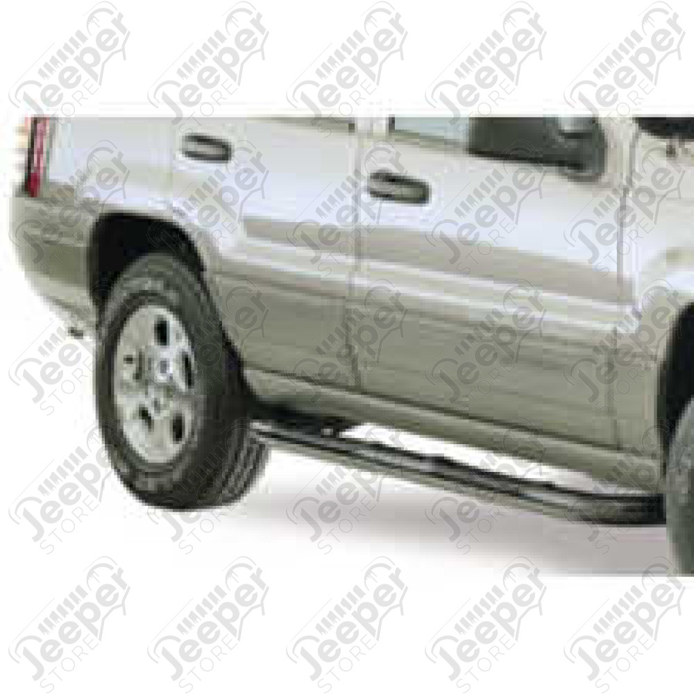 Kit de marches pieds inox avec anti-dérapant pour Jeep Grand Cherokee ZJ, ZG