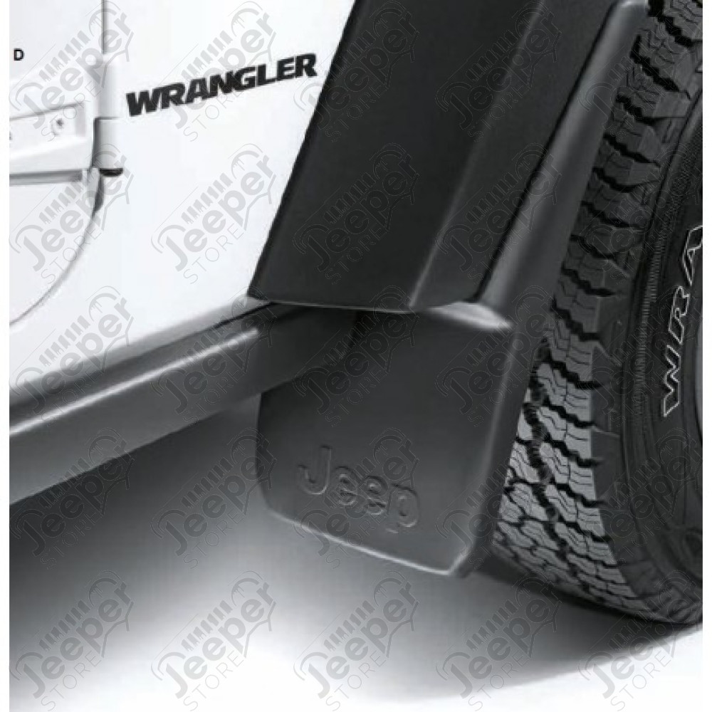Kit bavettes plastique avant origine Mopar pour Jeep Wrangler JK