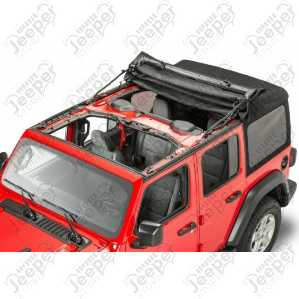 Bâche complète d'origine Mopar couleur noir - Jeep Wrangler JL Unlimited (4 portes) - 82215146AB