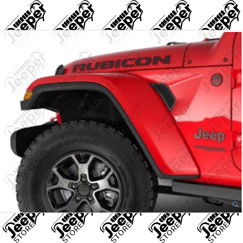 Kit de 4 élargisseurs d'ailes Mopar Rubicon US pour Jeep Wrangler JL (2 ou 4 portes)
