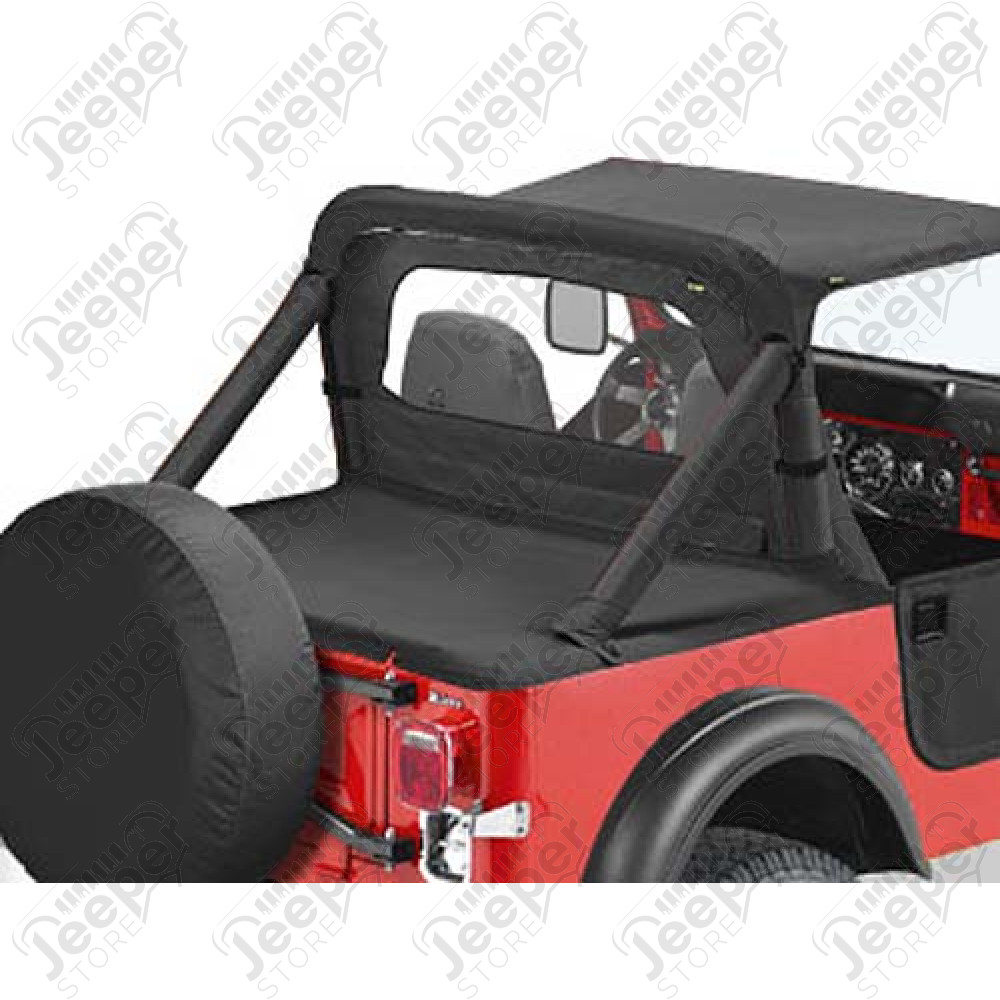 Kit housses d'arceaux de sécurité, couleur: black crush Jeep CJ5 et CJ7