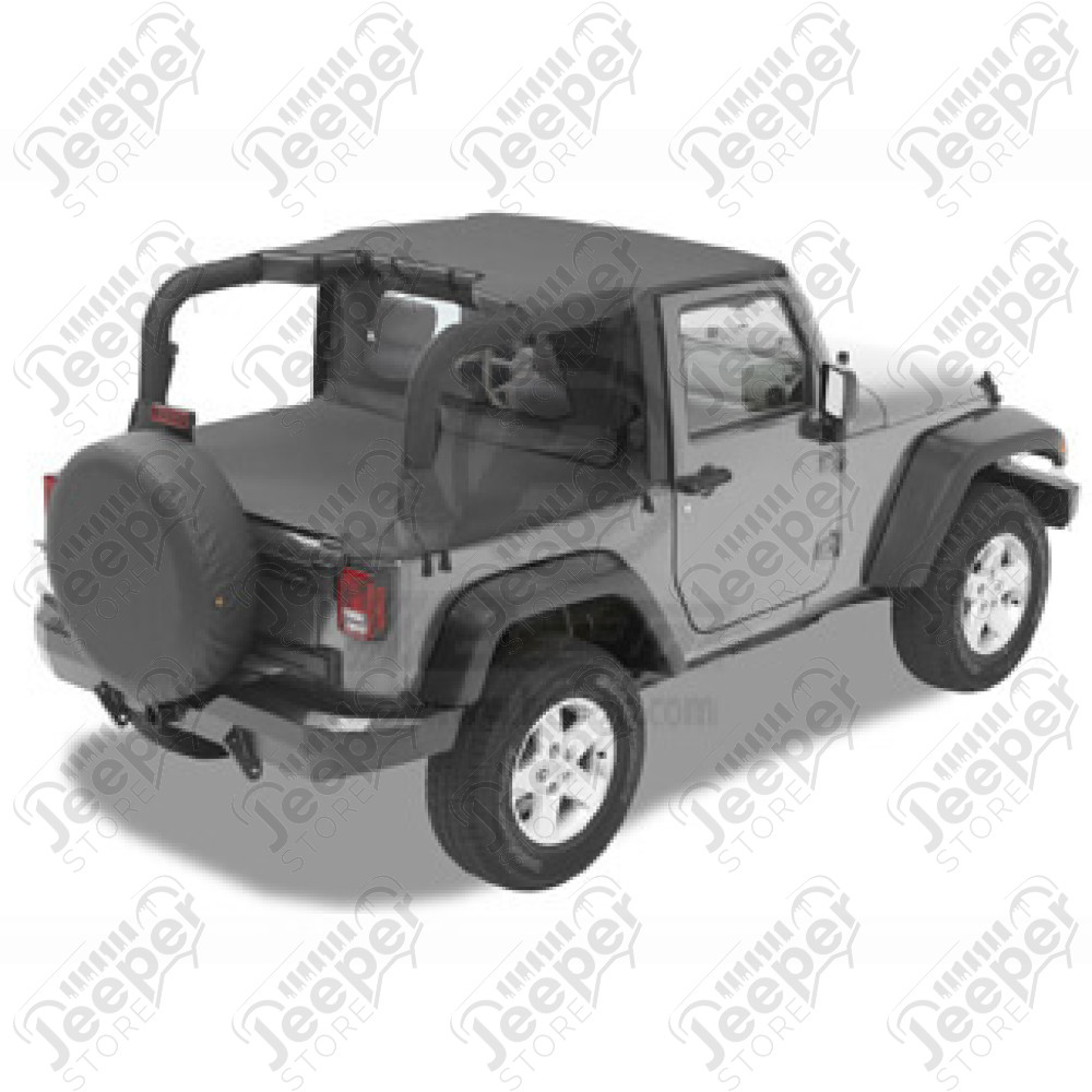 Windjammer - Couleur : Black Diamond - Wrangler JK (2 portes) - 80031-35
