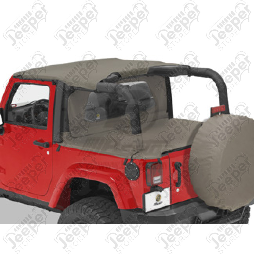 Windjammer - Couleur : Khaki Diamond - Wrangler JK (2 portes) - 80031-36