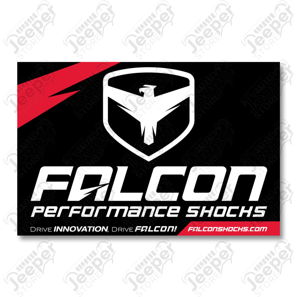 Falcon Performance Shocks Banner – 3ft X 4.5ft