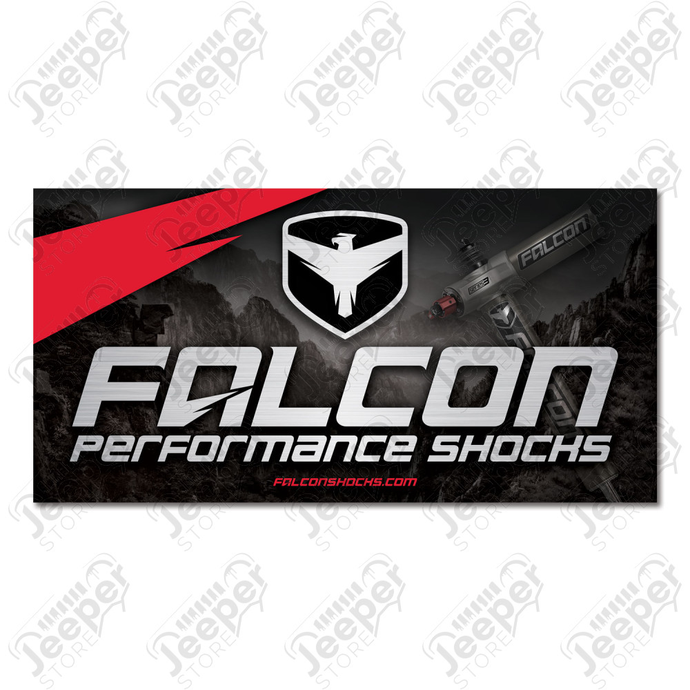 Falcon Performance Shocks Banner – 3ft X 6ft