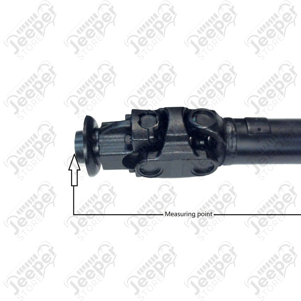 Arbre arrière à double croisillon (pour 4" à 6") Jeep Wrangler JK Unlimited (4 portes) - 0702.28AR / 936115