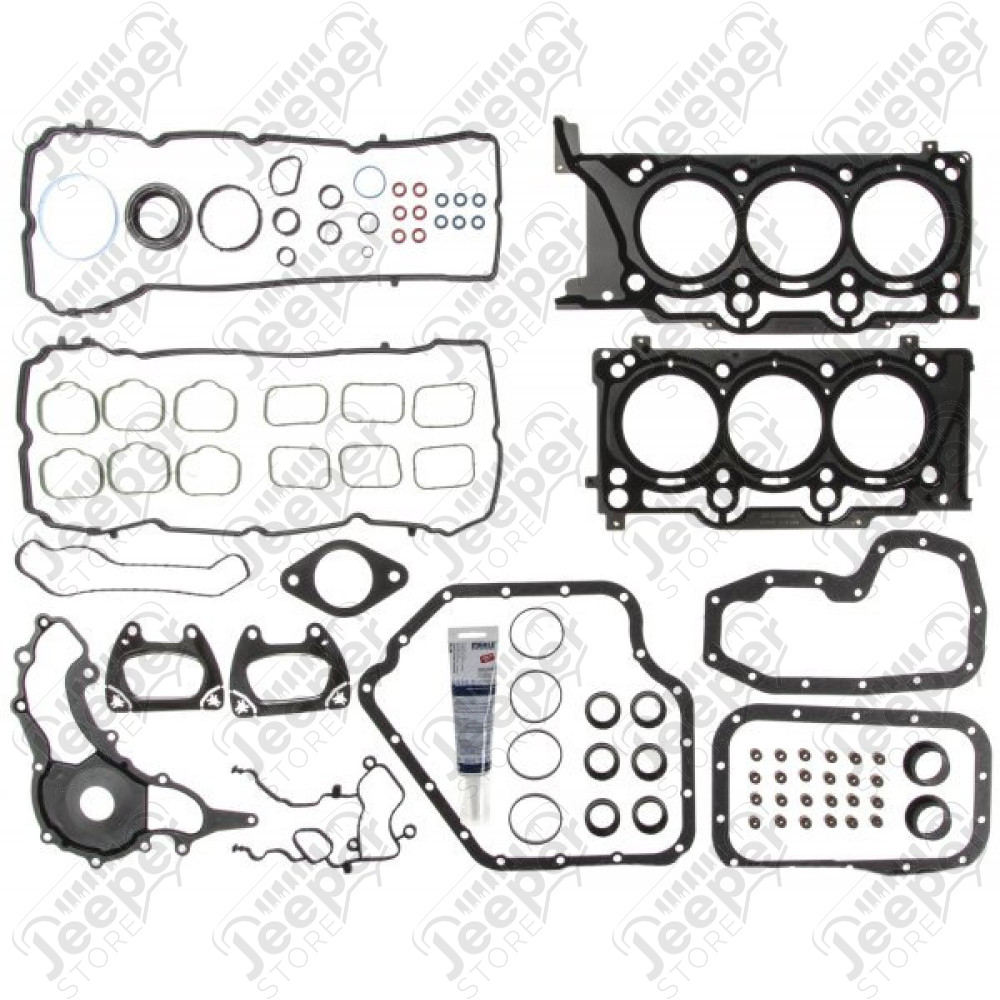 Kit joints moteur, coté supérieur et inférieur 3.6L V6 essence Chrysler Jeep Wrangler JK
