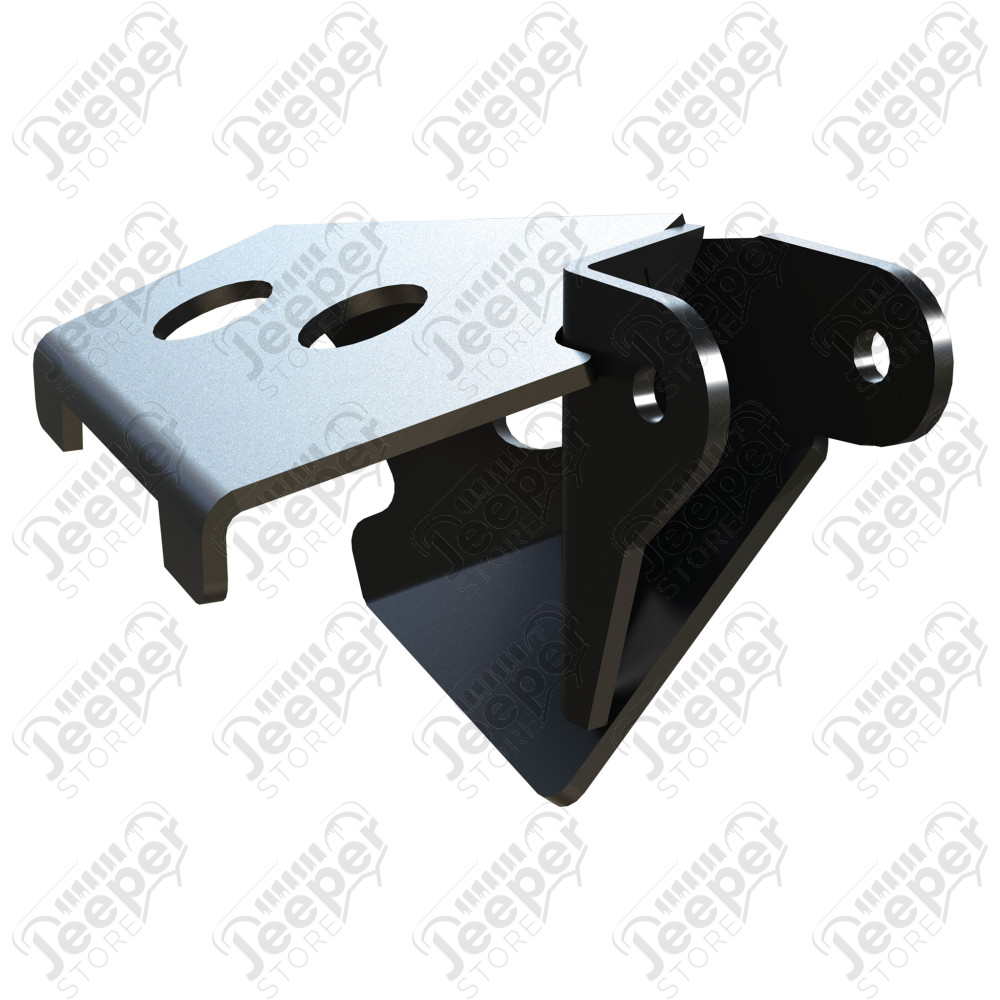 TJ: Pro LCG Long Arm Frame Bracket – Passenger Front Upper (3-5” Lift) 