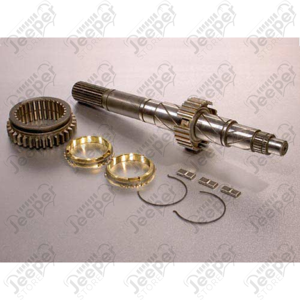 Arbre principal avec synchroniseurs 1ere et 2eme boite SR4 Jeep CJ