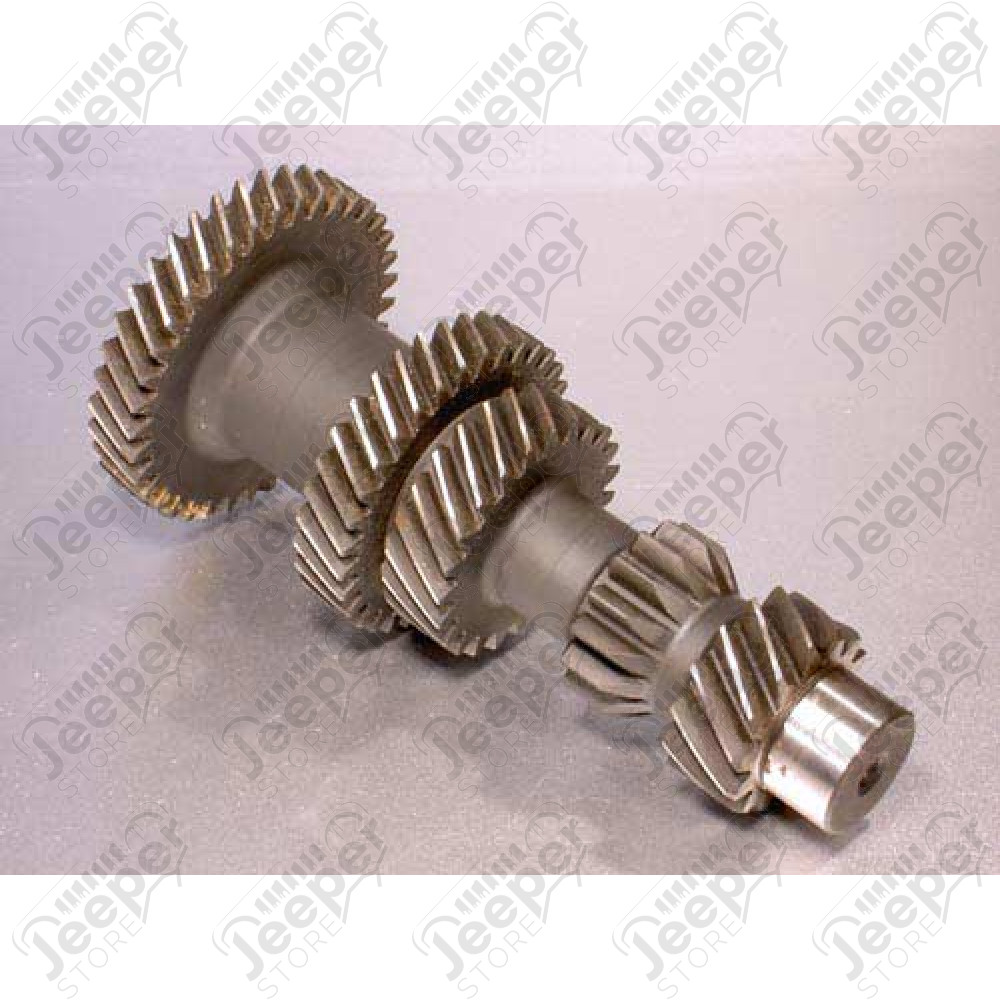 Arbre intermédiaire 37 et 32 dents boite T4 Jeep CJ